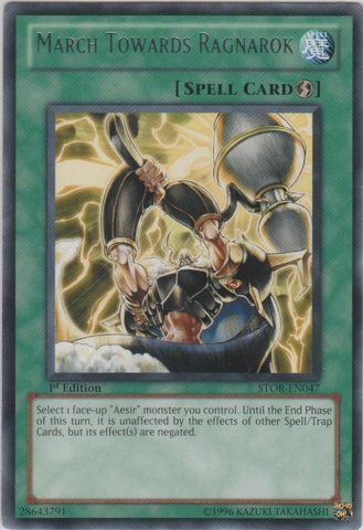 Amazon.com: Yu-Gi-Oh! - March Towards Ragnarok (STOR-EN047